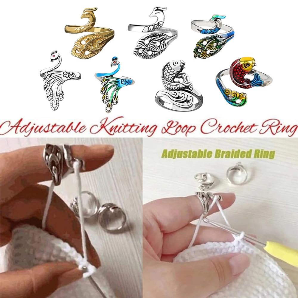 Amazon.co.jp: ニットかぎ針編み、ヴィンテージ編みかぎ針編みリング